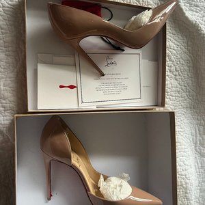 Christian Louboutin IRIZA NUDE 100 mm Size 38